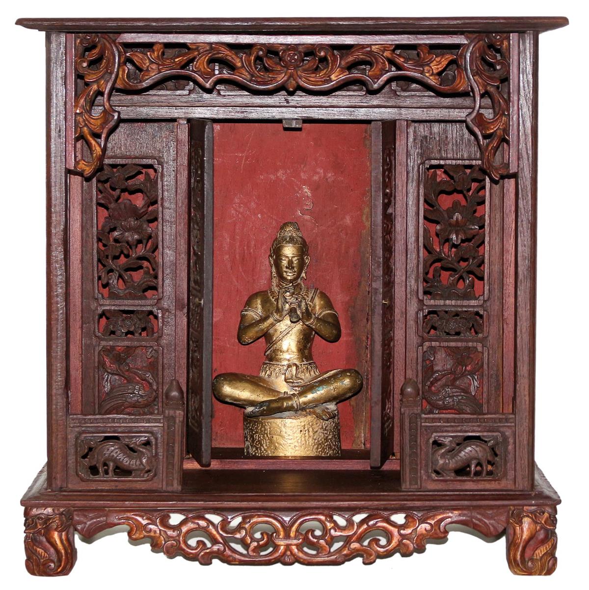 Buddhistischer Hausaltar. | Bild Nr.1