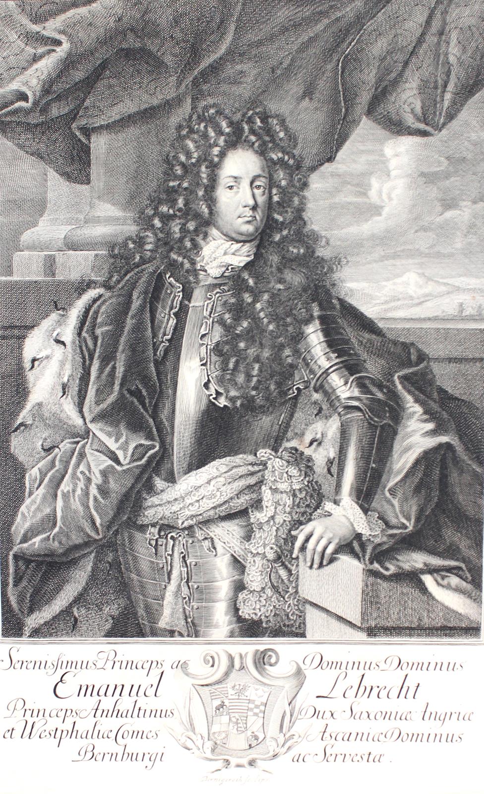 Lebrecht von Anhalt Köthen, Emanuel Fürst. | Bild Nr.1