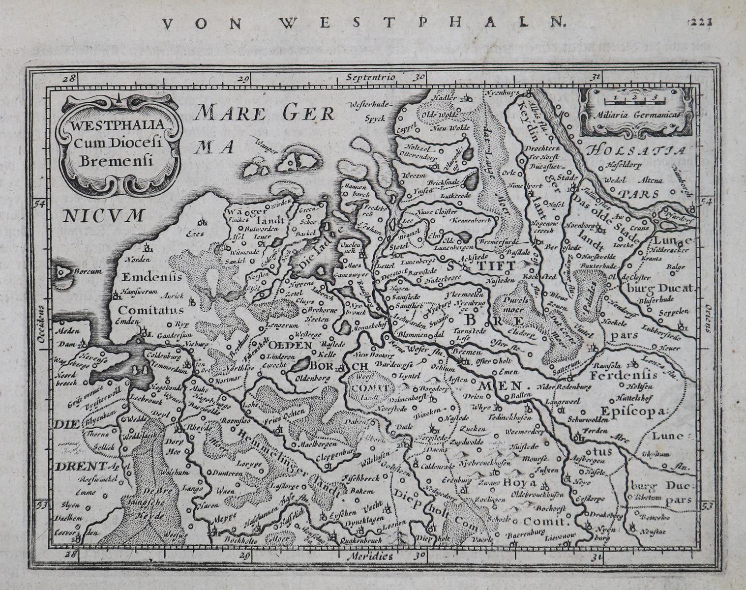 Westphaia cum Diocesi Bremensi. | Bild Nr.1