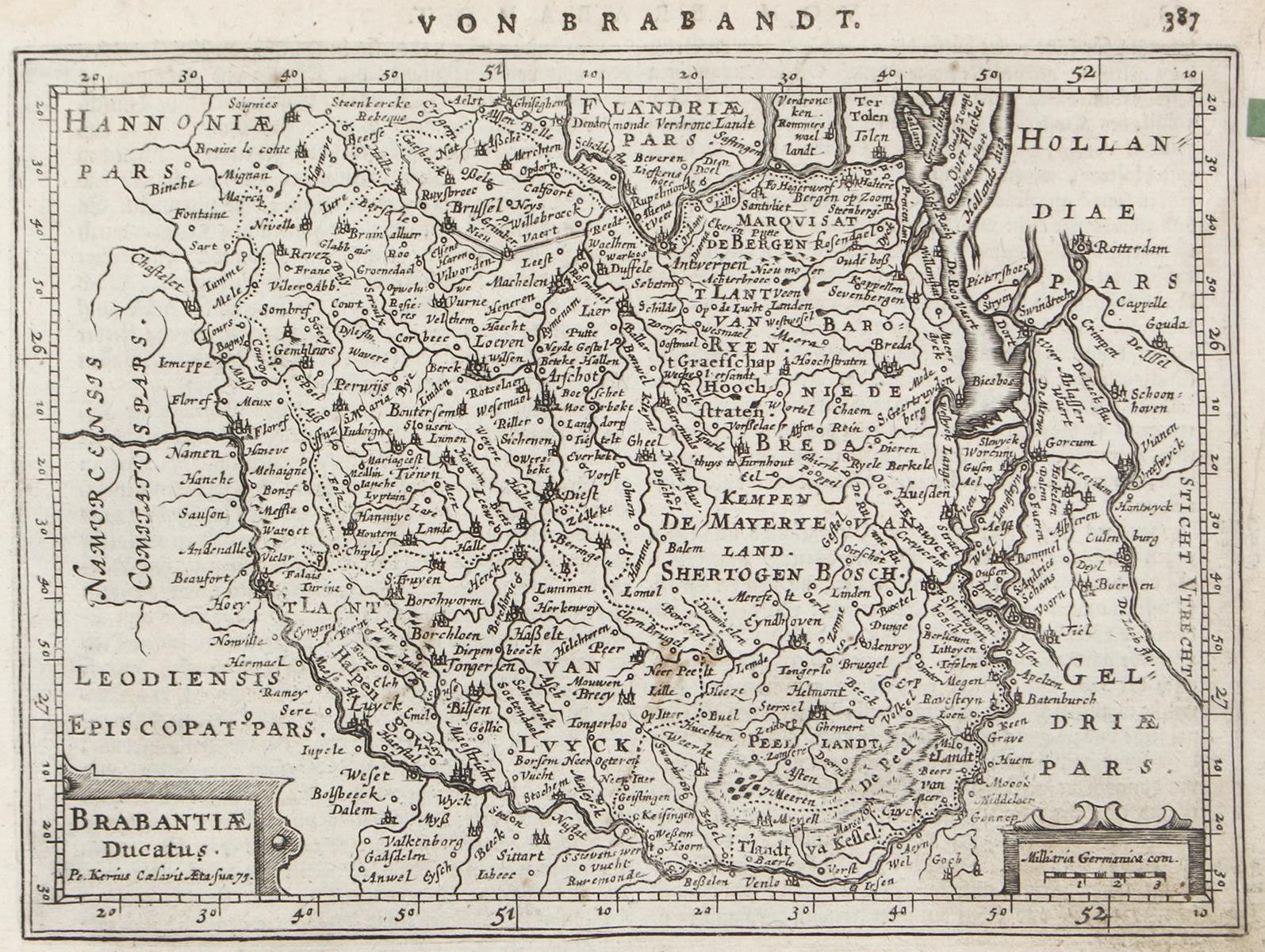 Belgii sive Germaniae inferioris. | Bild Nr.1