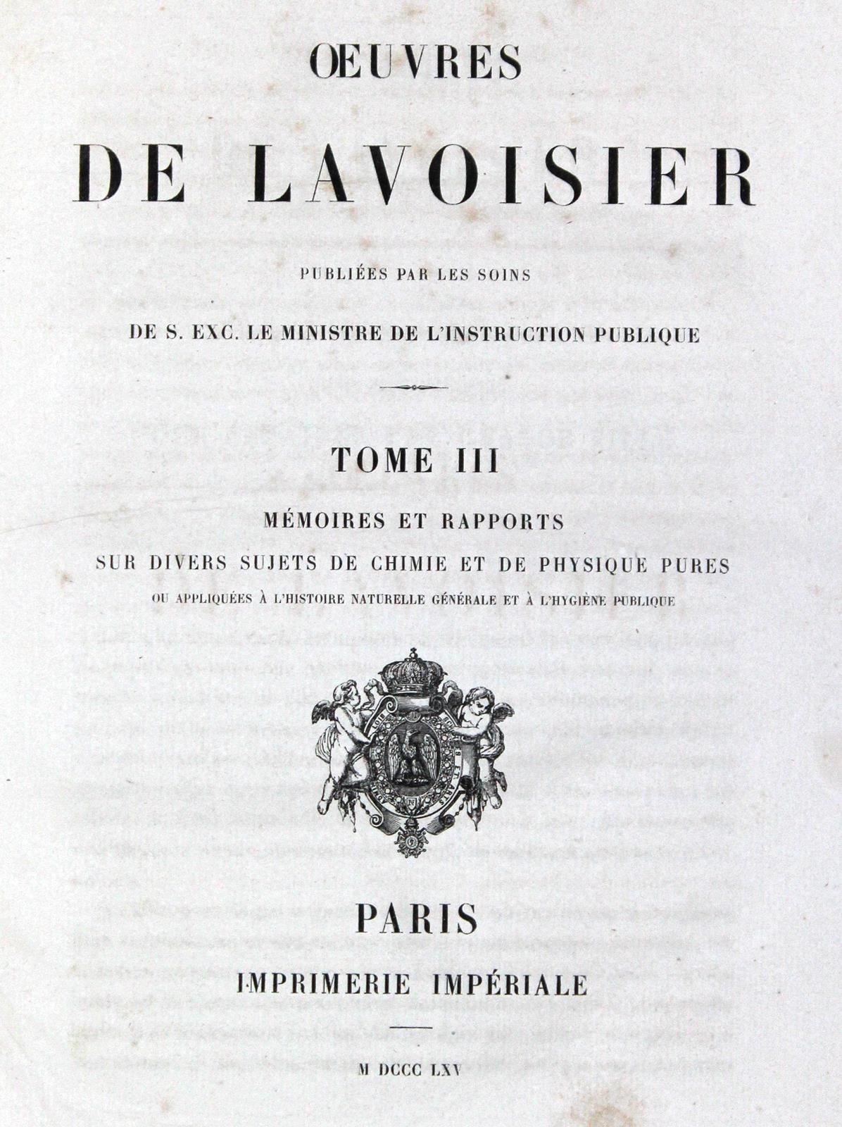 Lavoisier,A.L. | Bild Nr.1