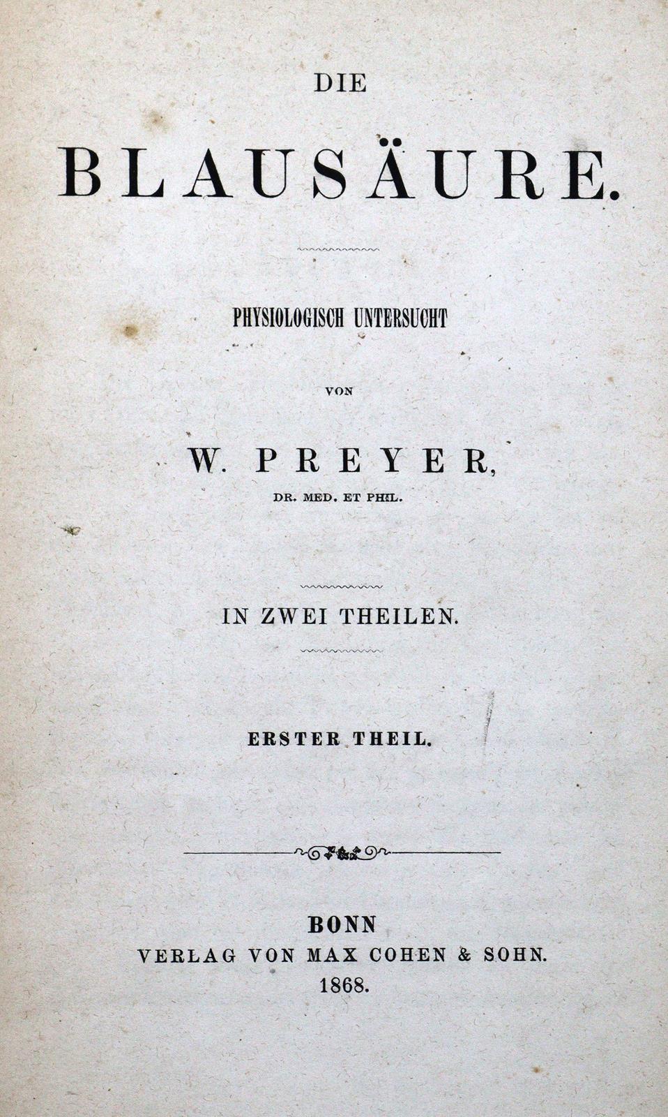 Preyer,W. | Bild Nr.1