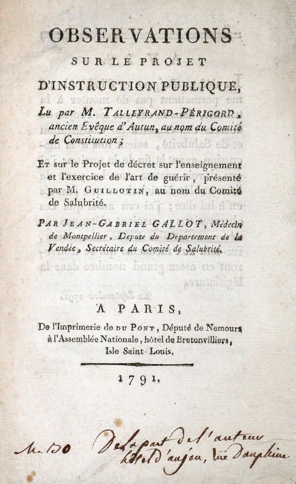 (Talleyrand-Perigord,C.M.de). | Bild Nr.1