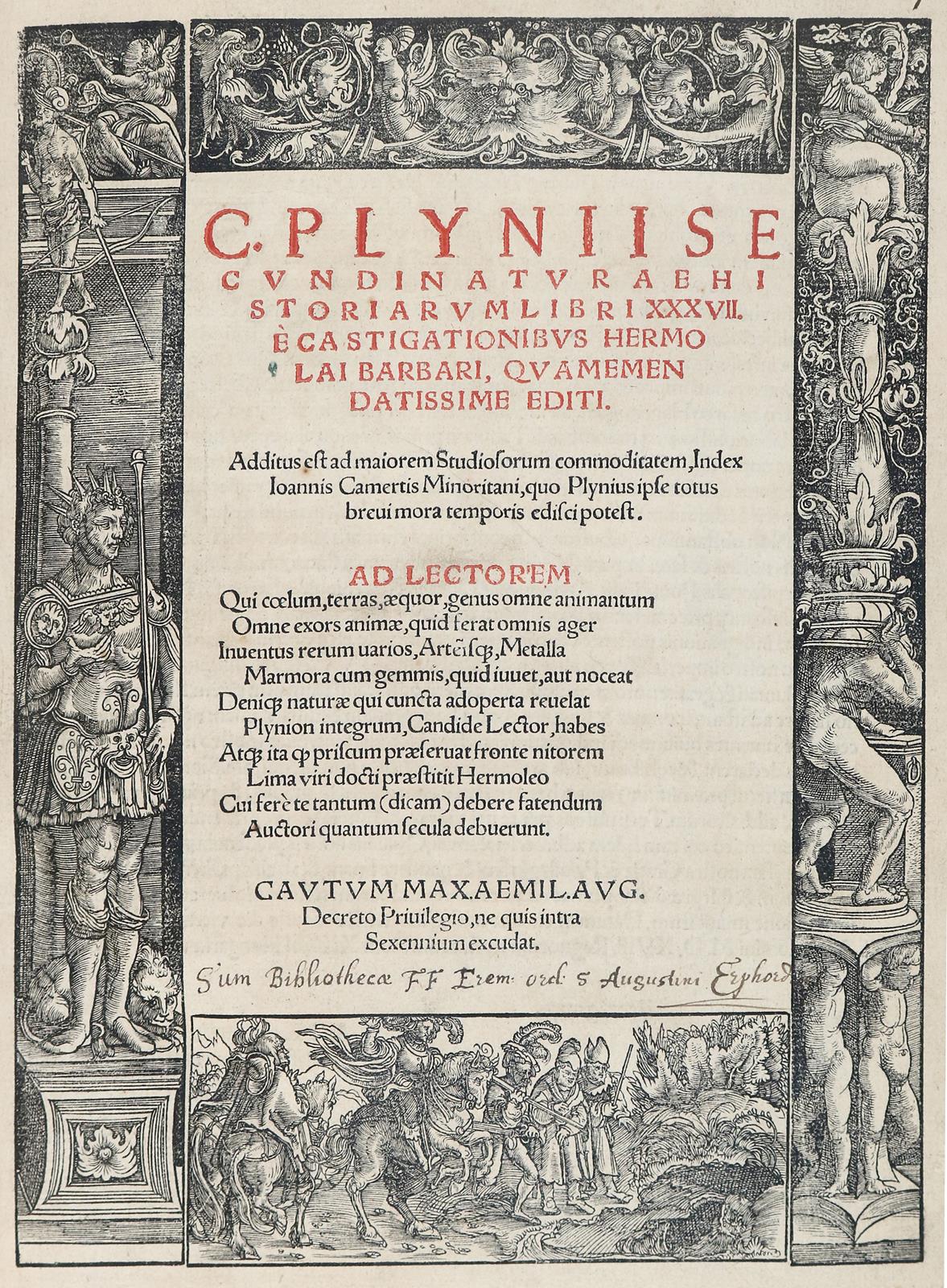 Plinius Secundus,C. | Bild Nr.2