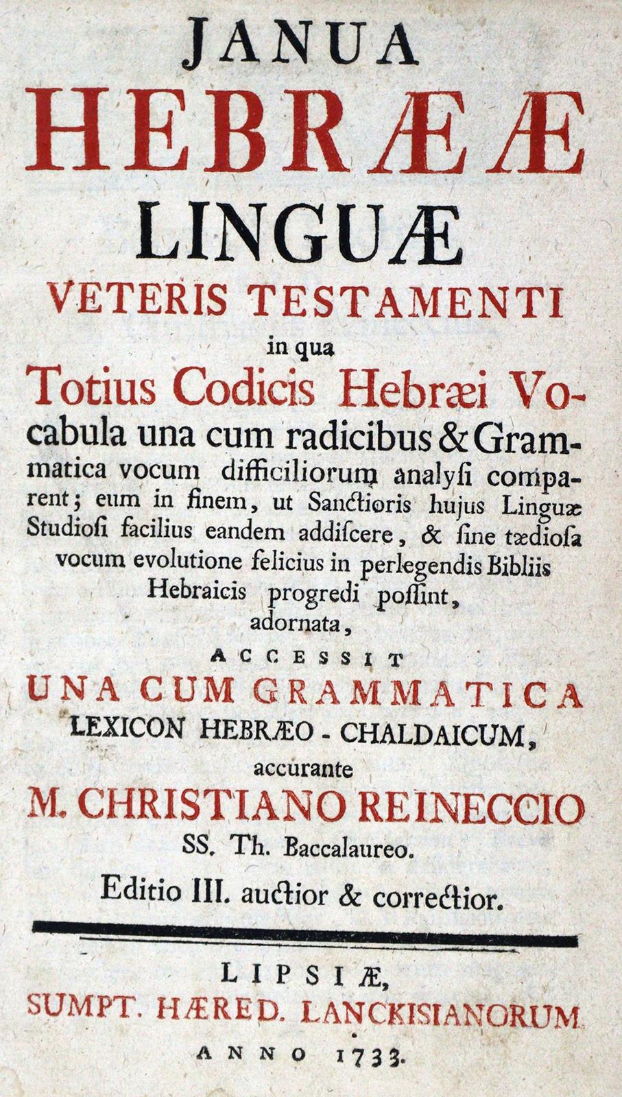Reineccius,C. | Bild Nr.1