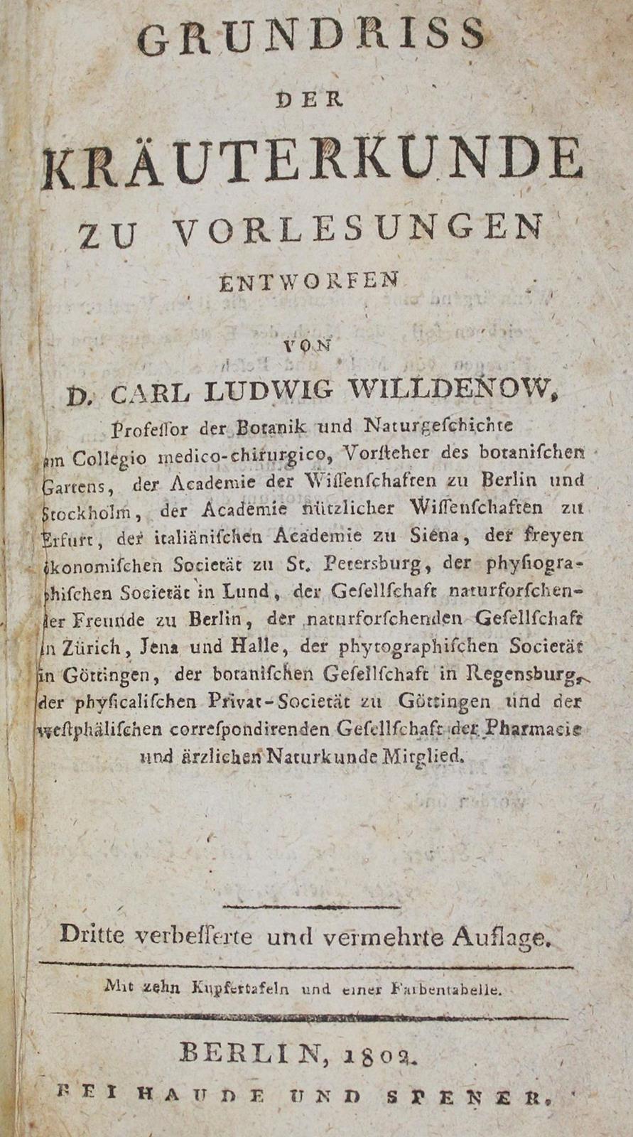 Willdenow,C.L. | Bild Nr.1