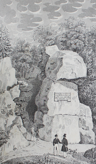 Friedrich v. Sachsen u. J.W.v.Goethe. | Bild Nr.1