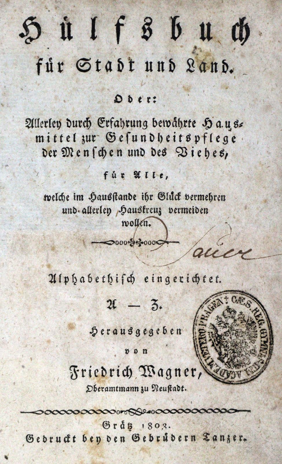 Wagner,F. (Hrsg.). | Bild Nr.1