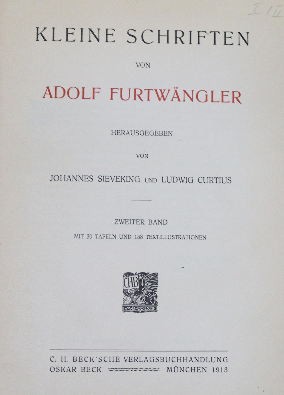 Furtwängler,A. | Bild Nr.1