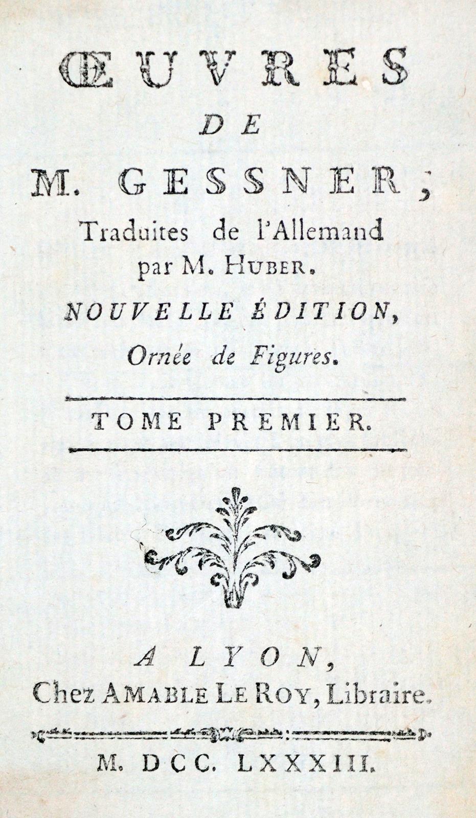 Gessner,(S.). | Bild Nr.1