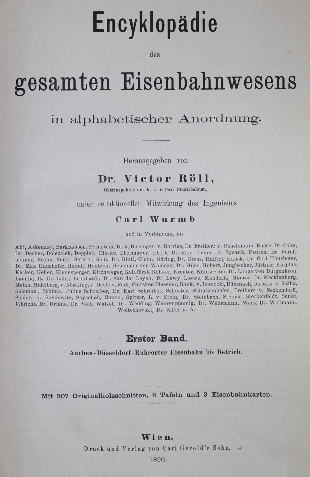 Röll,V. u. C.Wurmb (Hrsg.). | Bild Nr.1