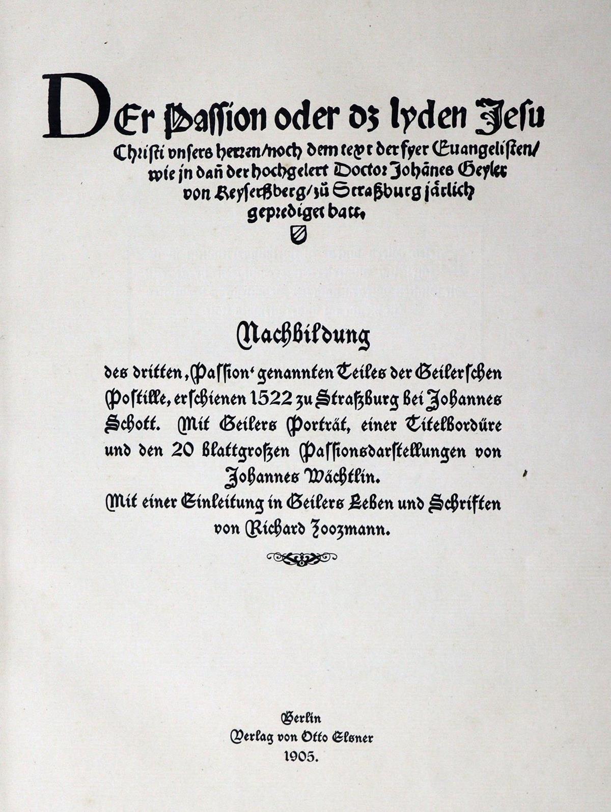 Geiler von Kaisersberg,J. | Bild Nr.1