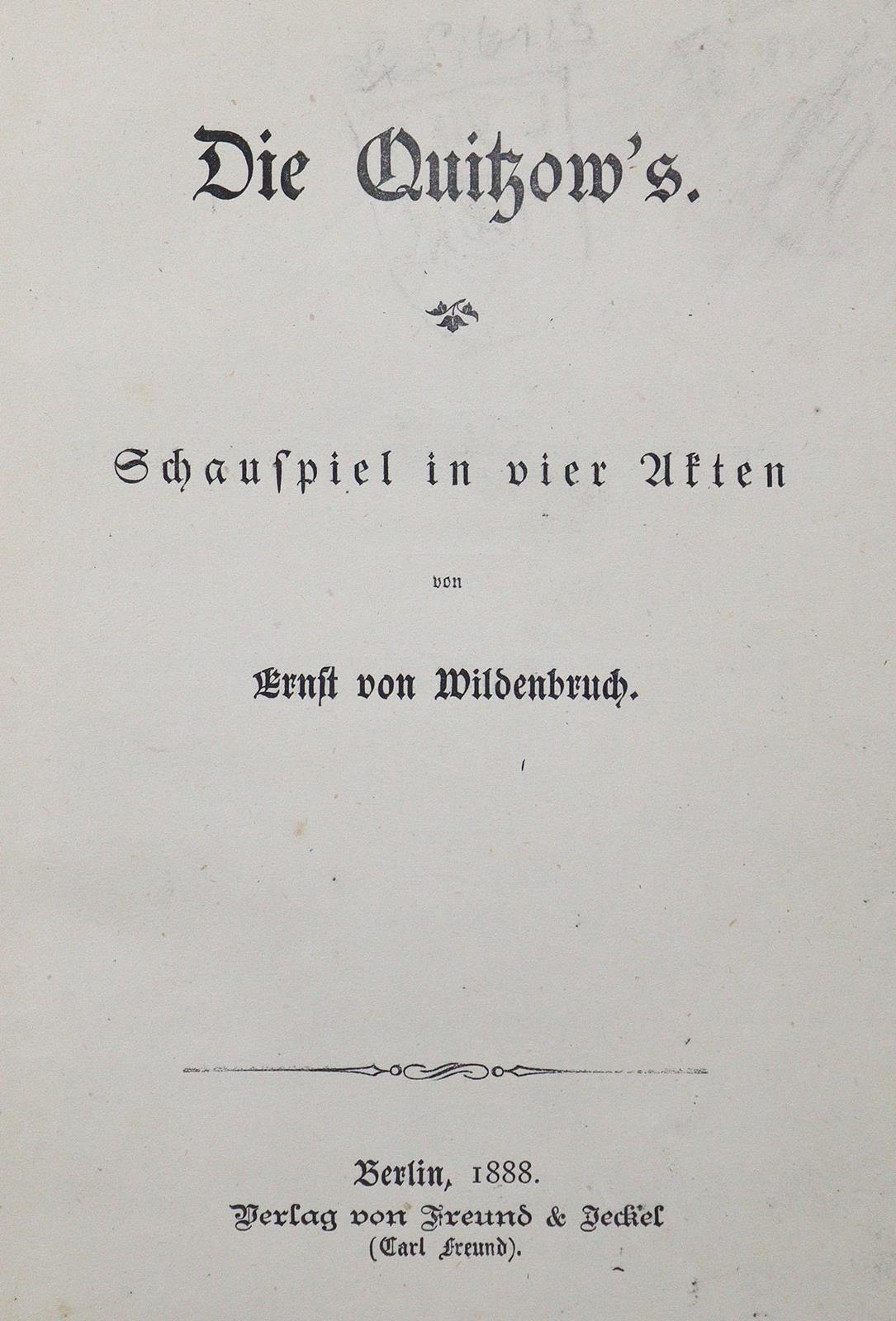 Wildenbruch,E.v. | Bild Nr.1