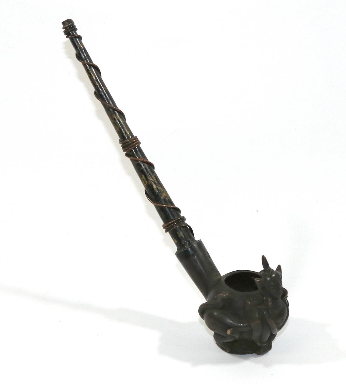 Opiumpfeife Bronze | Bild Nr.1