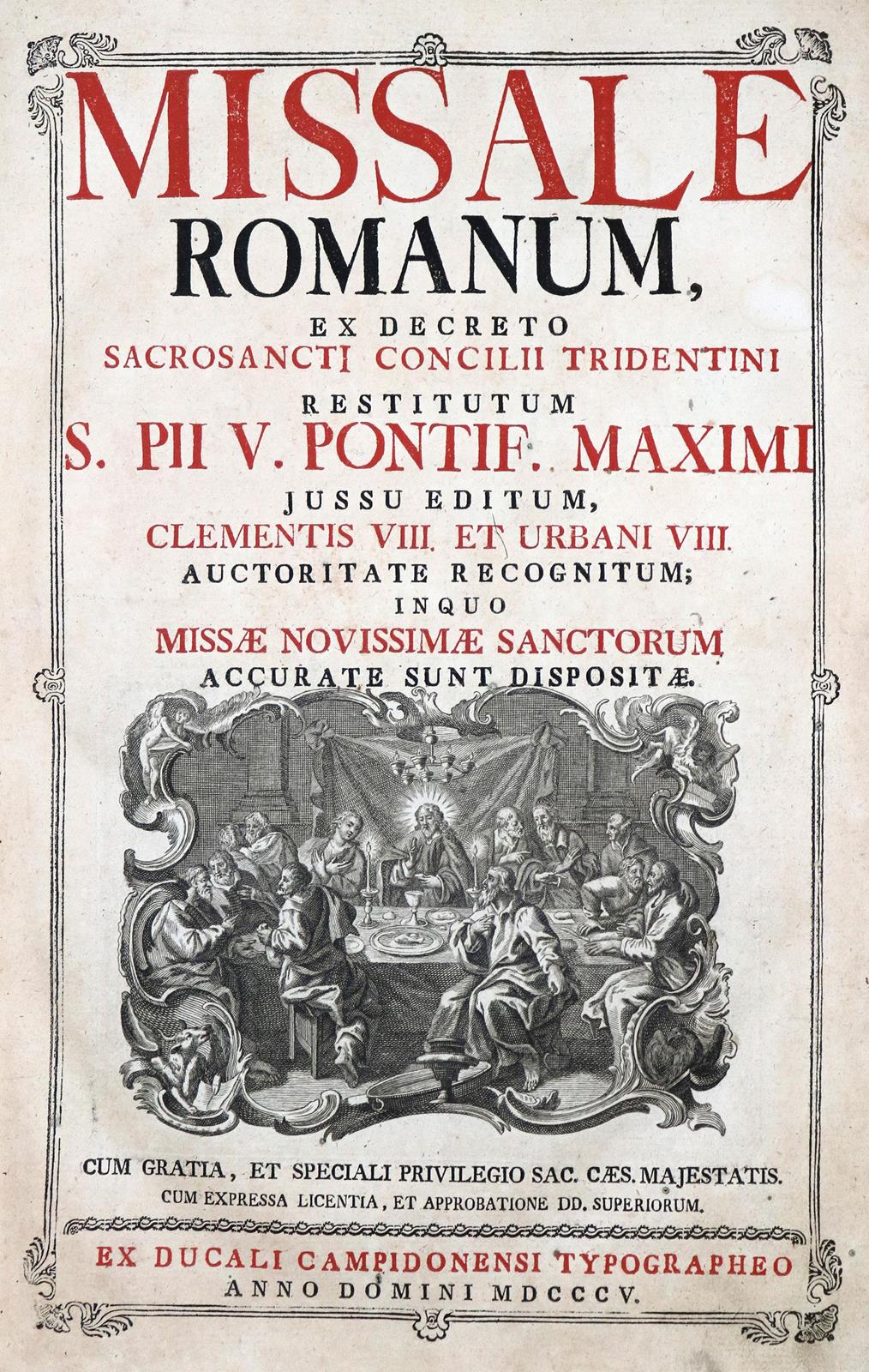 Missale Romanum, | Bild Nr.1