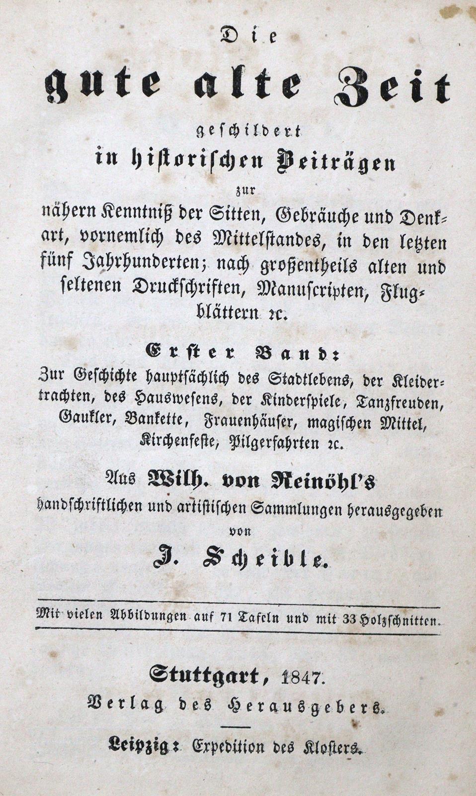 Scheible,J. (Hrsg.). | Bild Nr.1