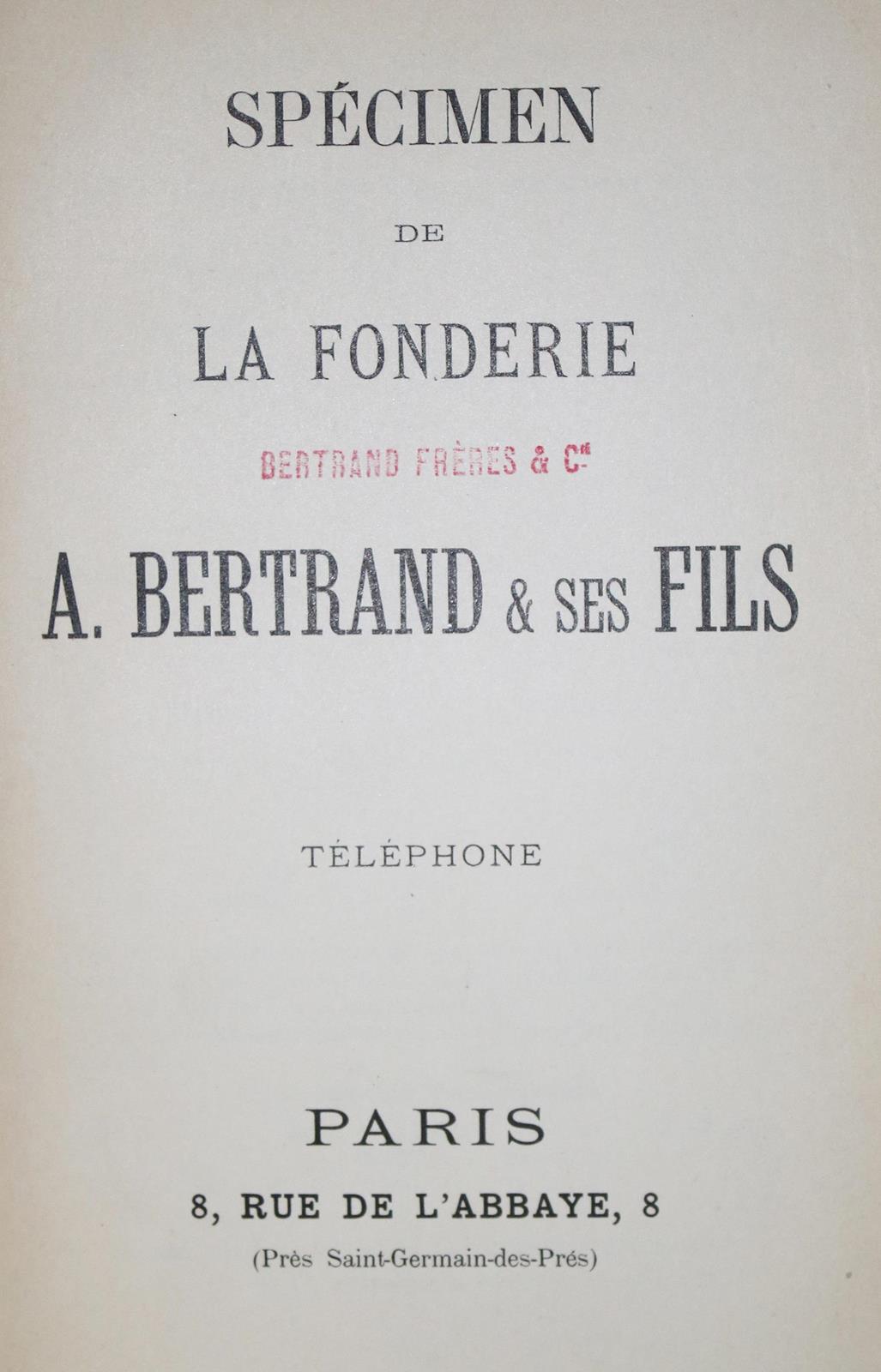 Bertrand,A. | Bild Nr.1