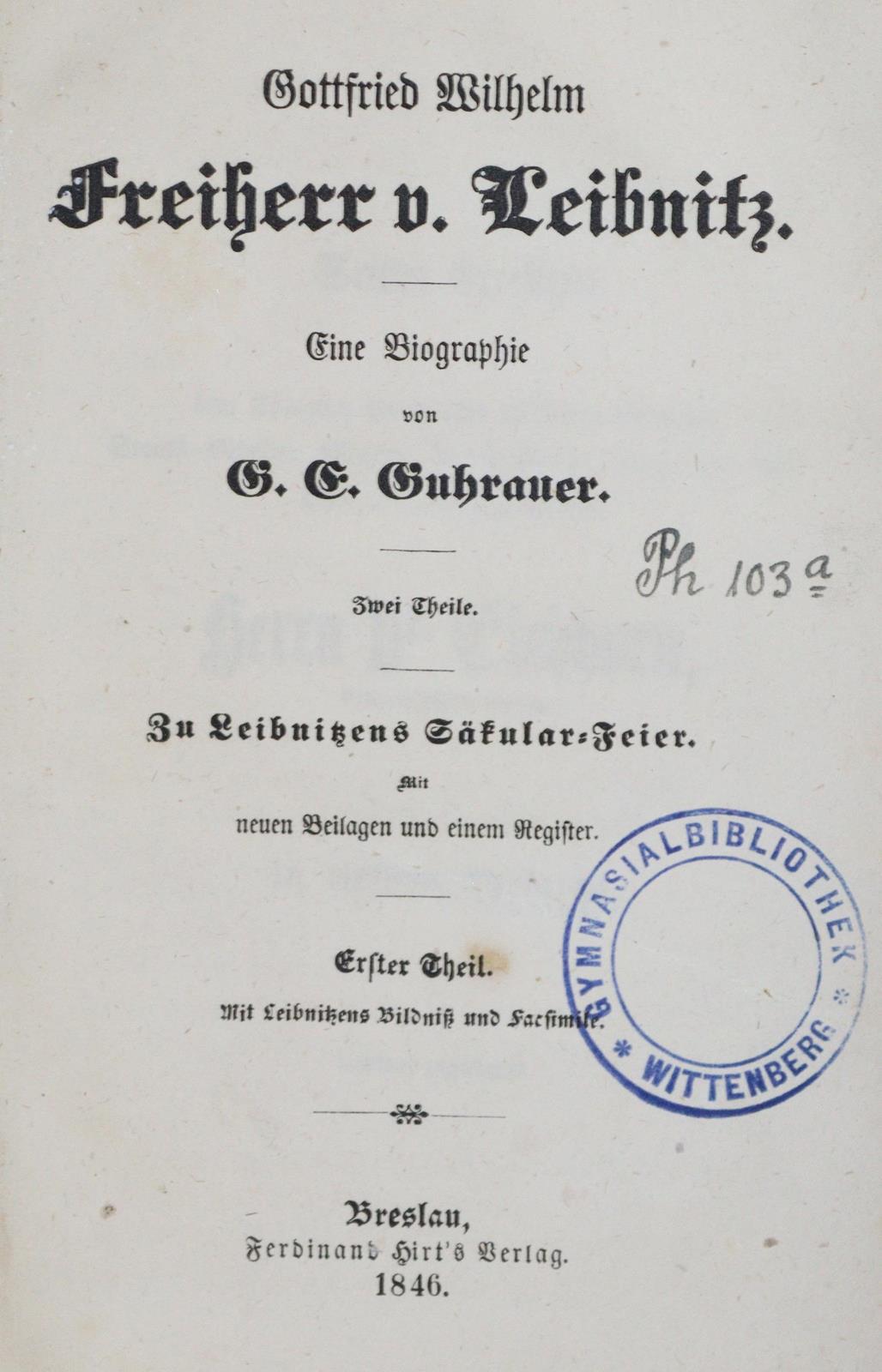 Guhrauer,G.E. | Bild Nr.2