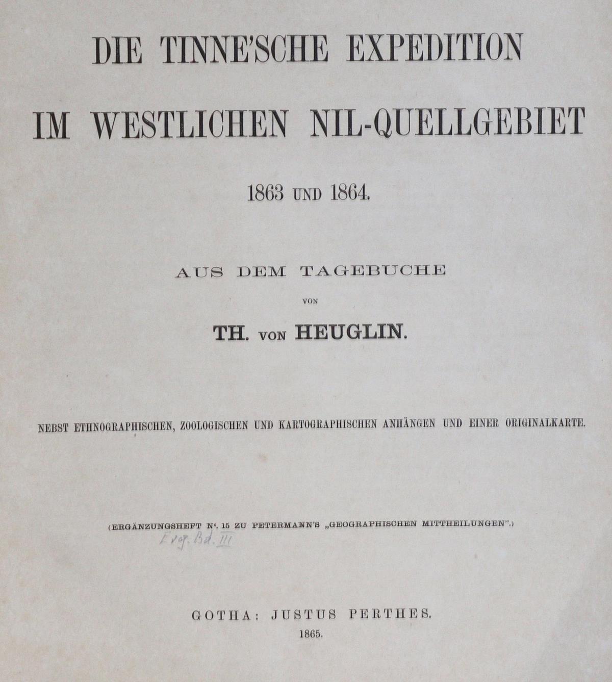 Heuglin,T.v. | Bild Nr.1
