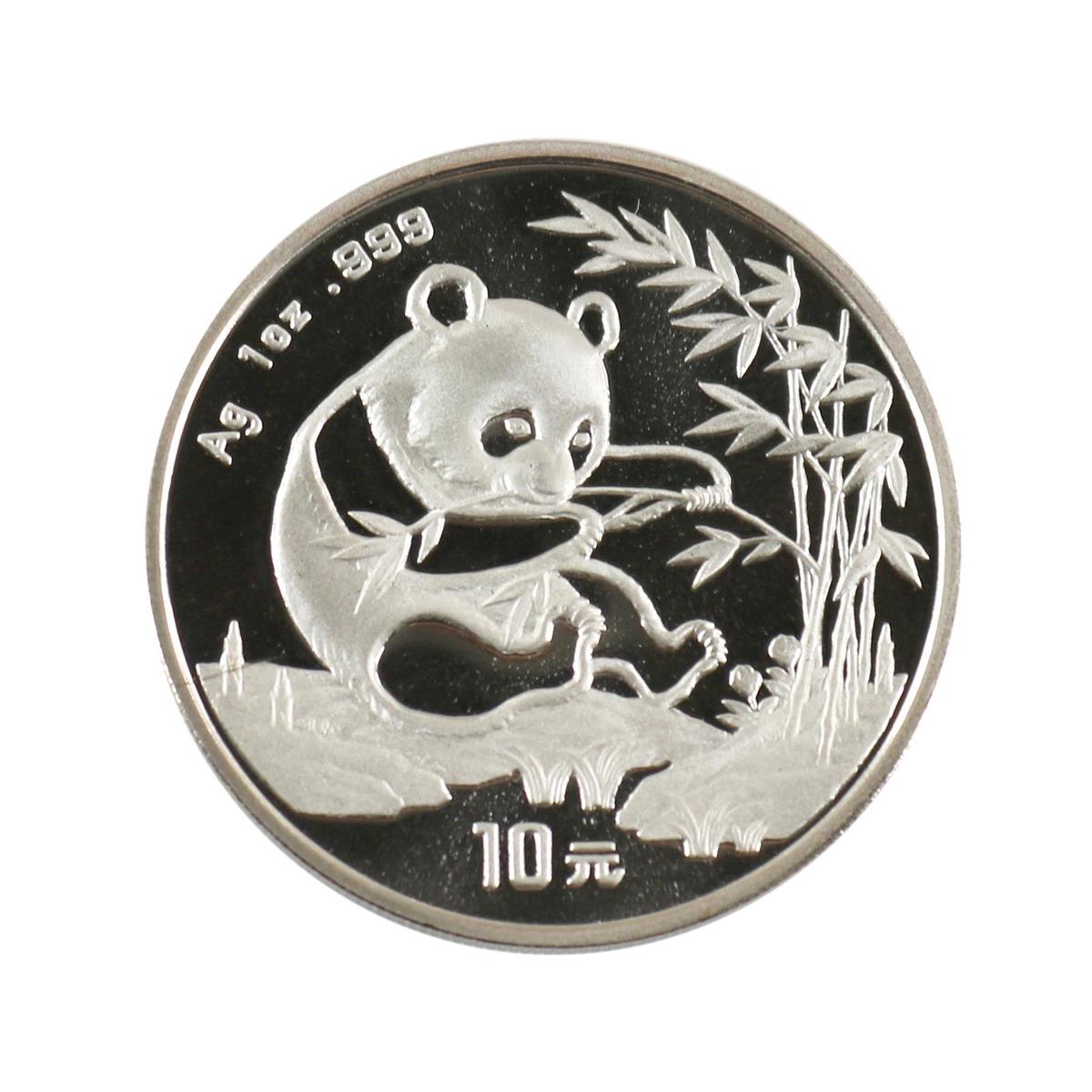 China 11 x 10 Yuan Panda. | Bild Nr.1