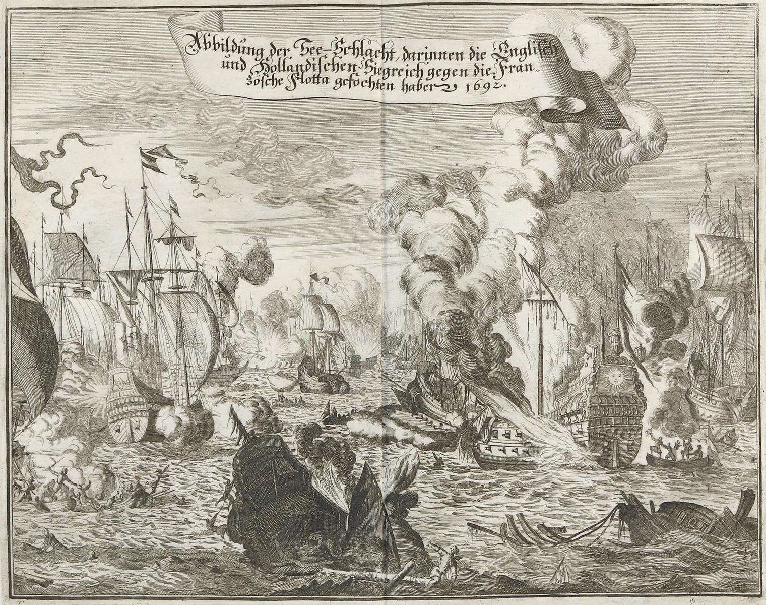 Seeschlachten von Barfleur und La Hougue. | Bild Nr.1