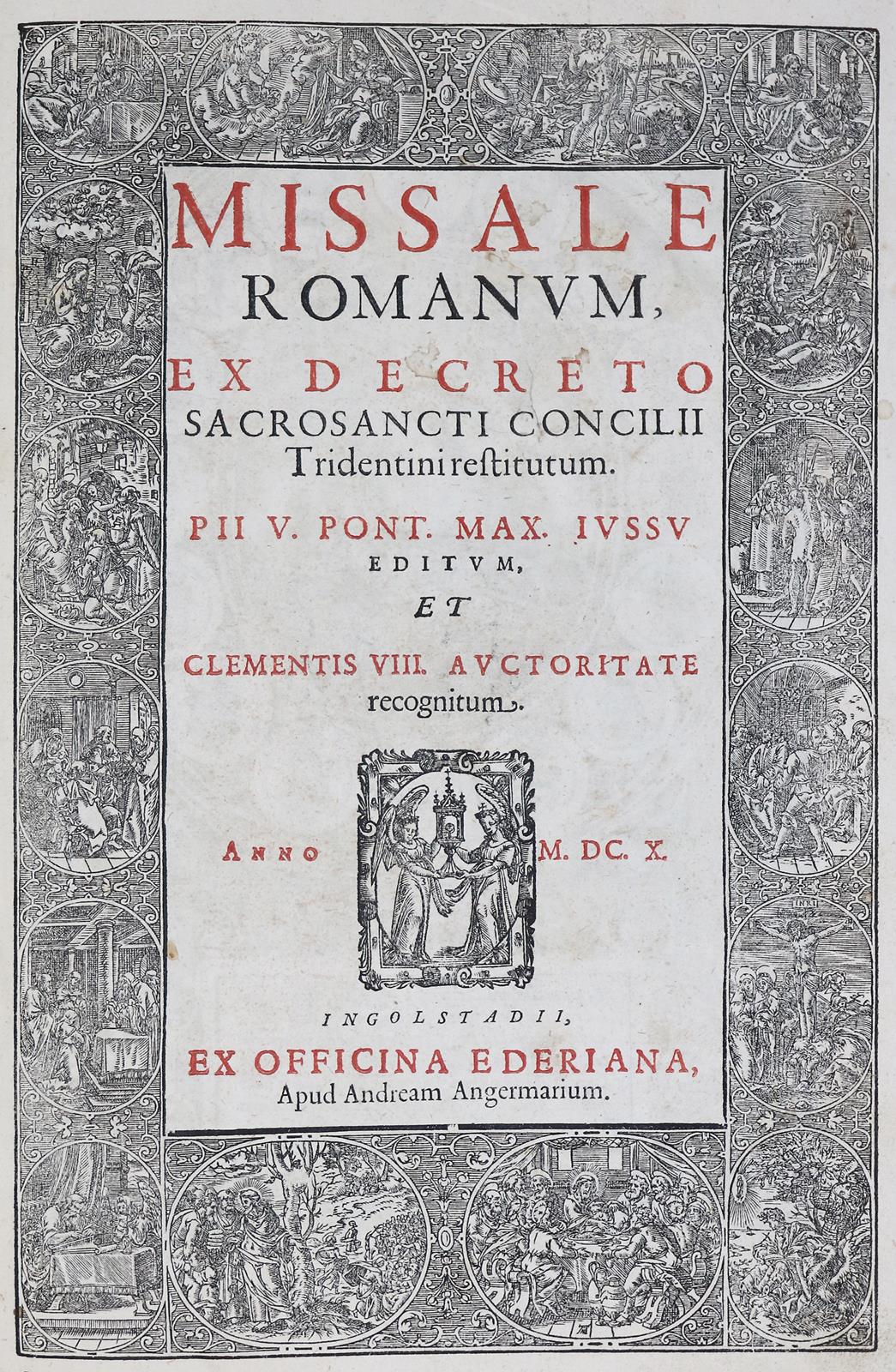 Missale Romanum, | Bild Nr.1
