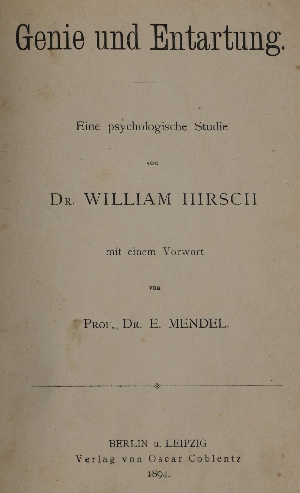 Hirsch,W. | Bild Nr.1