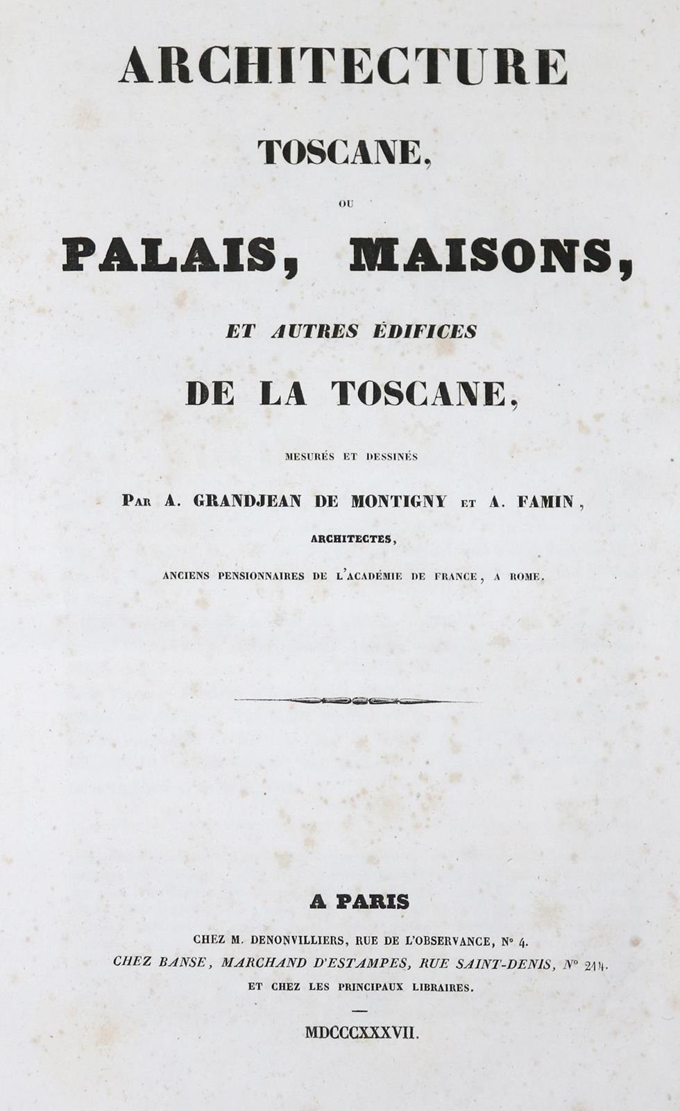 Grandjean de Montigny,A. u. A.Famin. | Bild Nr.2