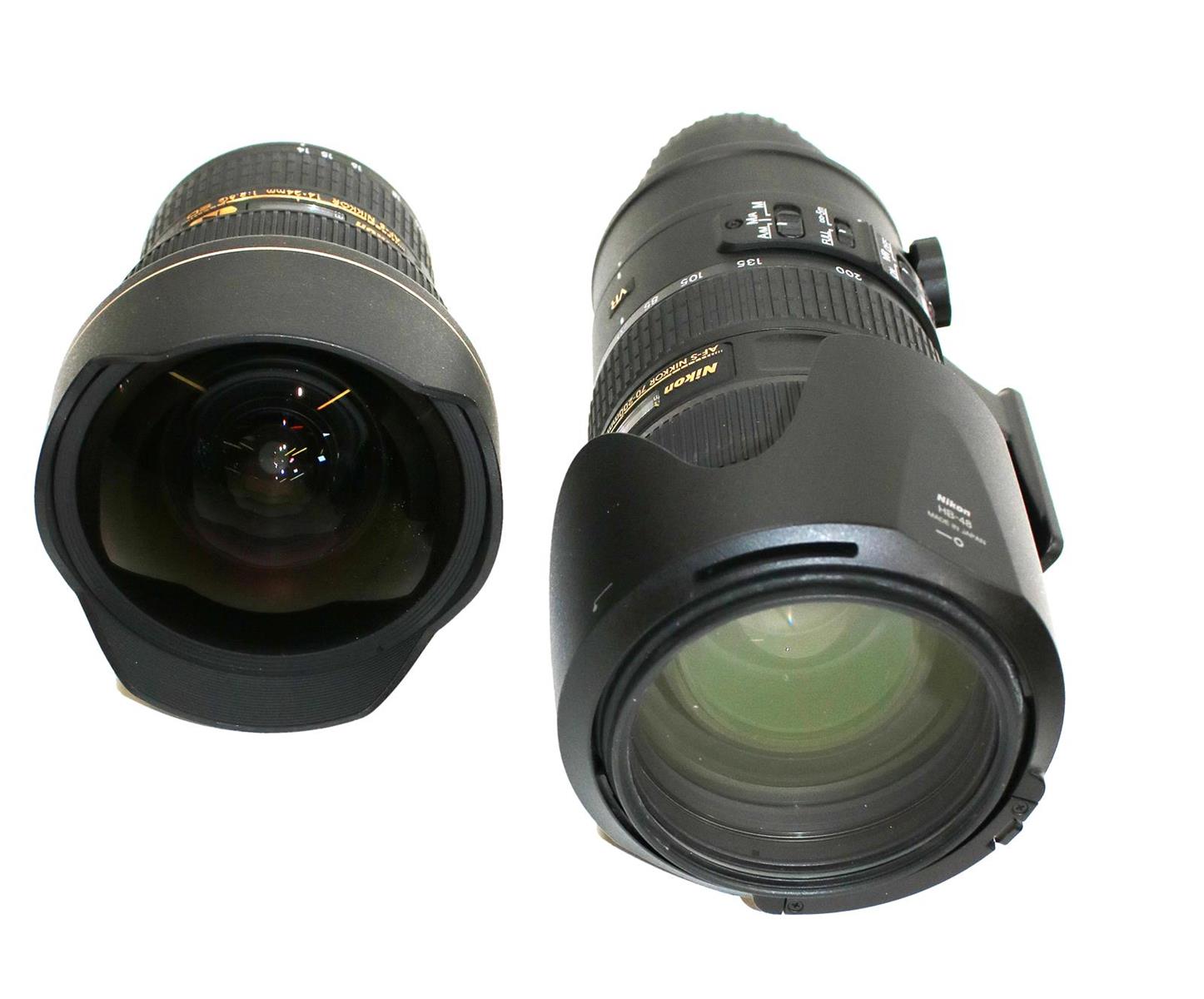 Zwei Nikon Photoobjektive. | Bild Nr.3