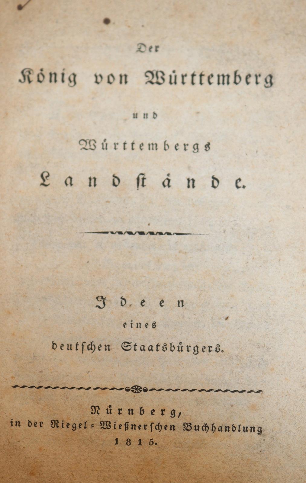 Reichsstände. | Bild Nr.1