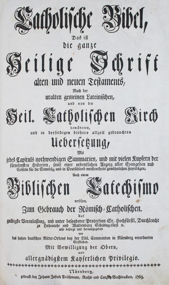 Biblia germanica. | Bild Nr.1