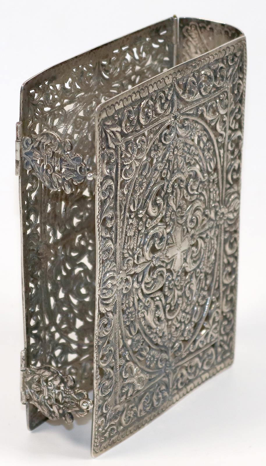 Silberfiligran-Einband. | Bild Nr.2