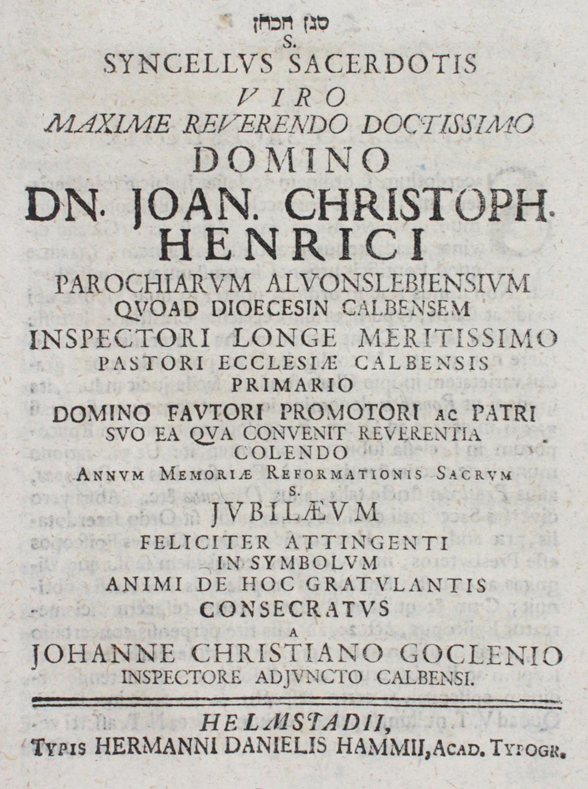 Goclenius,J.C. | Bild Nr.1