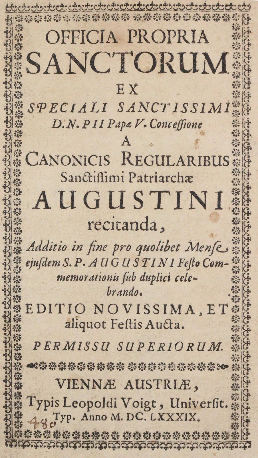 Proprium Sanctorum. | Bild Nr.1