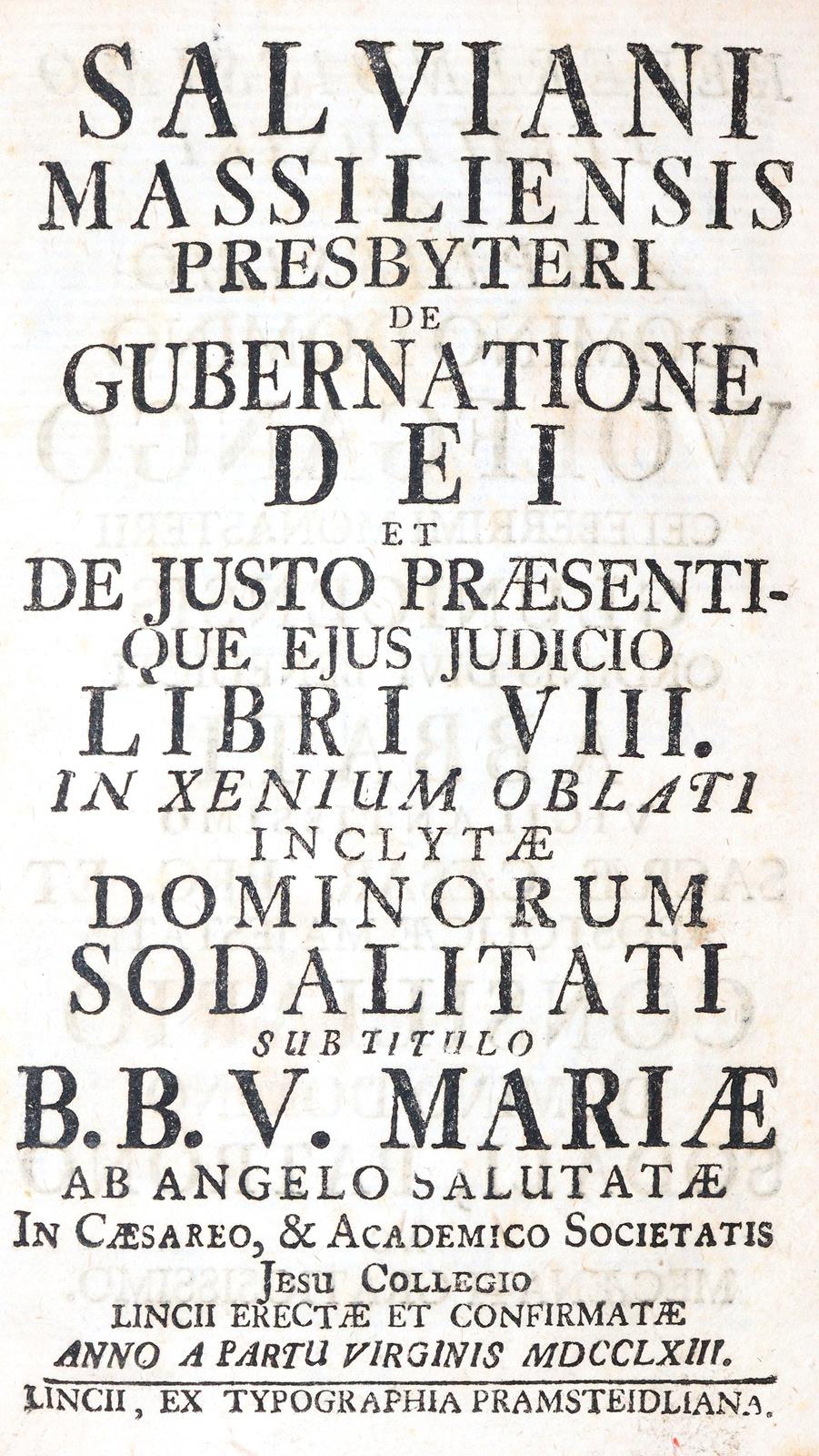 Salvian von Marseille. | Bild Nr.1