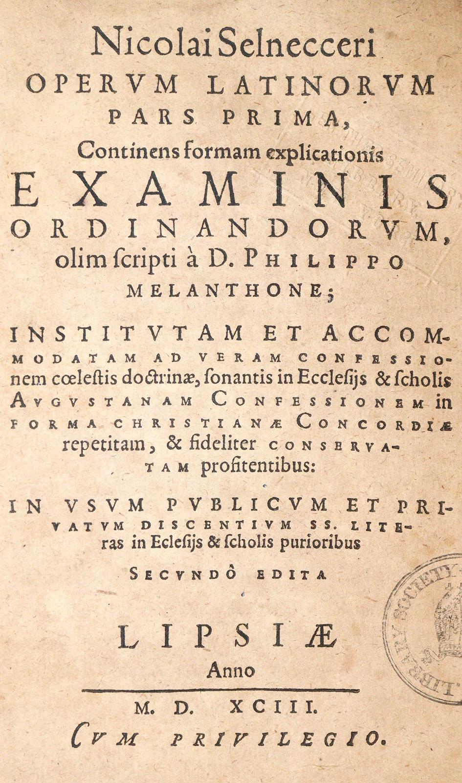 Selnecker,N. | Bild Nr.1