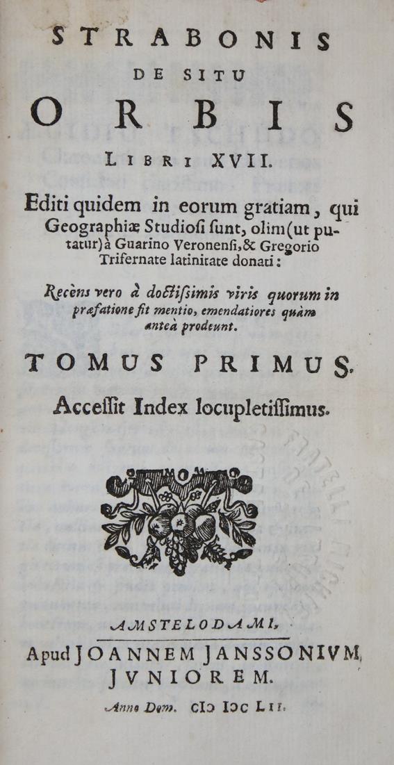 Strabo (von Amasia). | Bild Nr.1