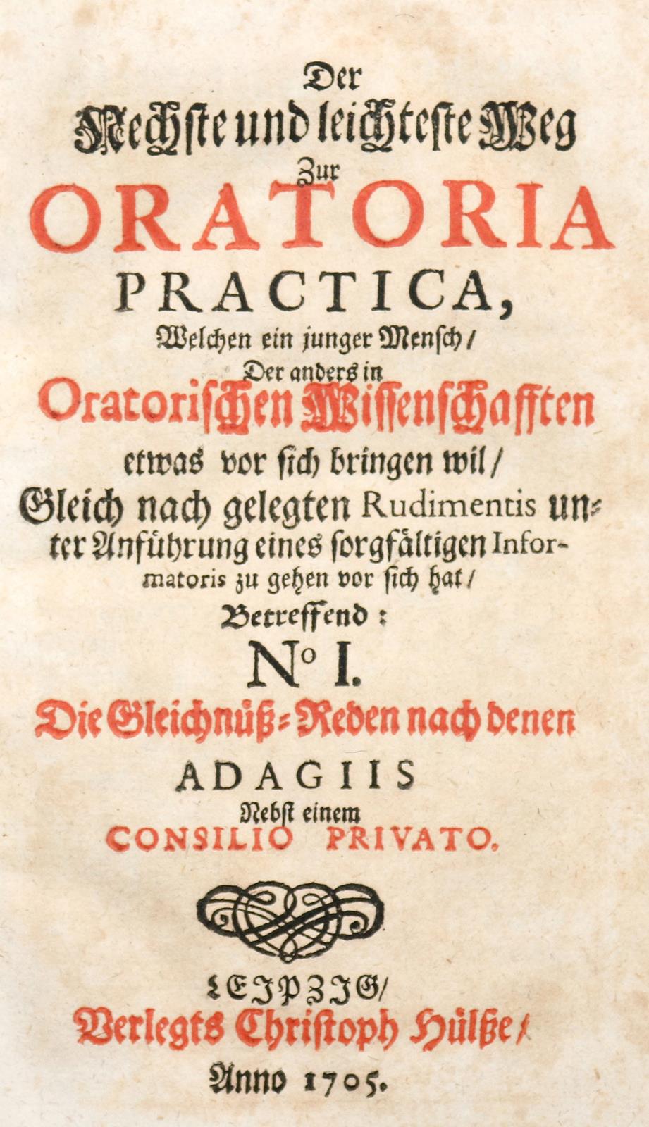 (Thomasius,C.). | Bild Nr.1