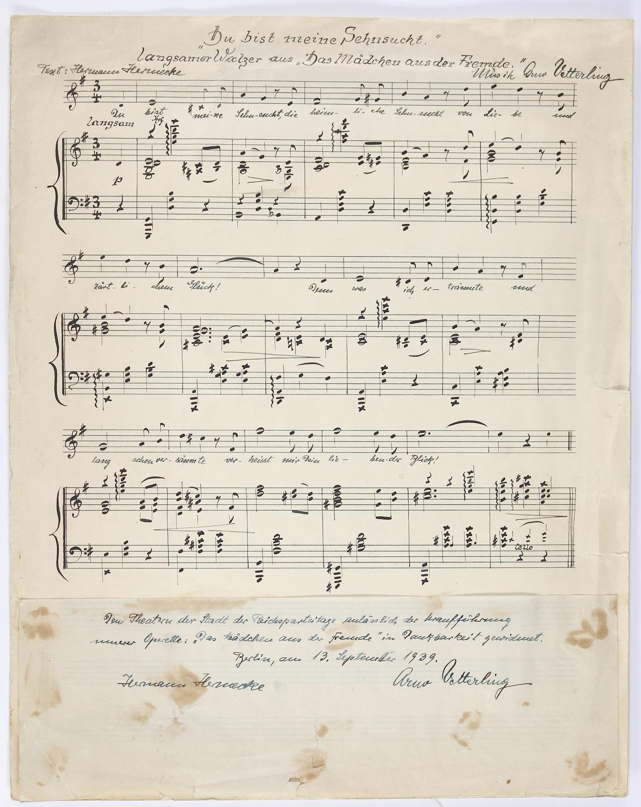 Du bist meine Sehnsucht. | Bild Nr.1