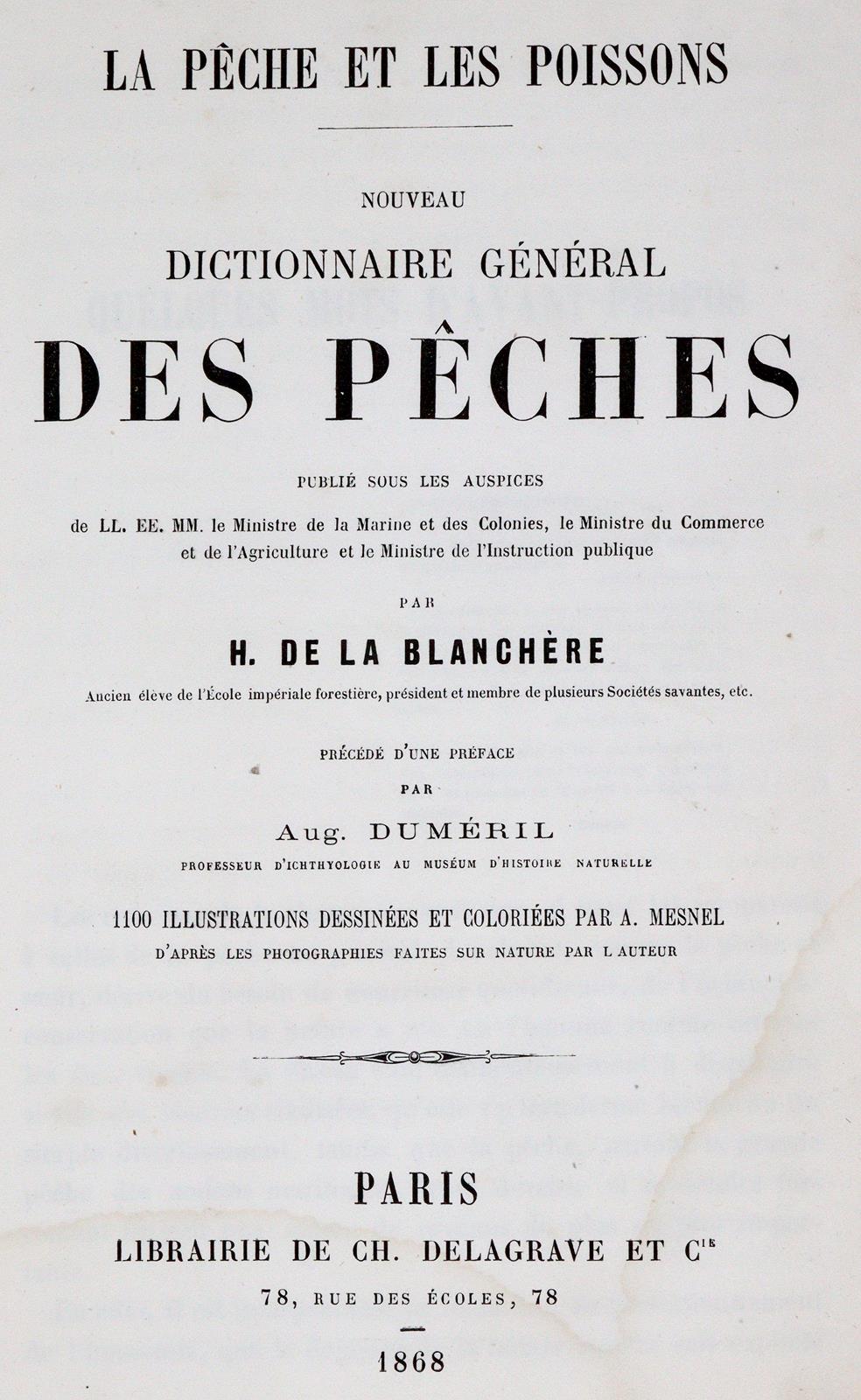 Blanchere,H.de la. | Bild Nr.1