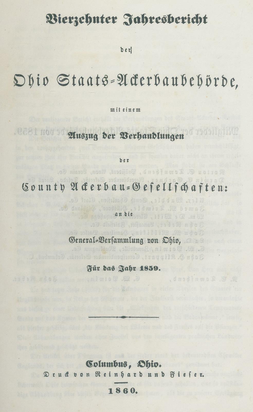 Vierzehnter Jahresbericht | Bild Nr.1