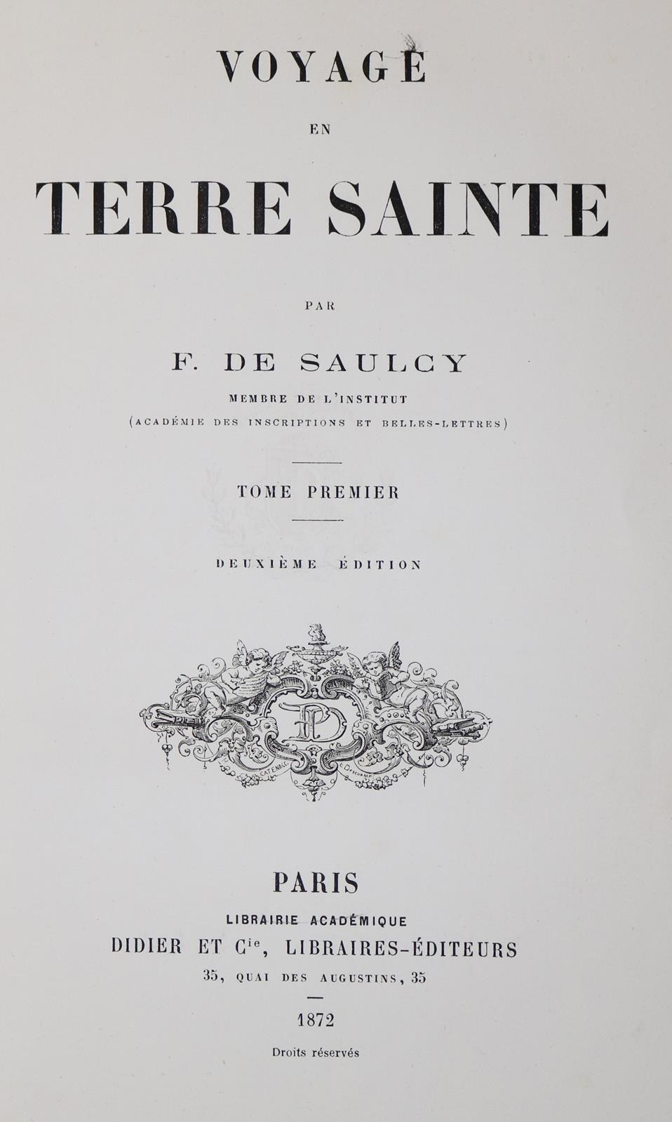 Saulcy,F.de. | Bild Nr.1