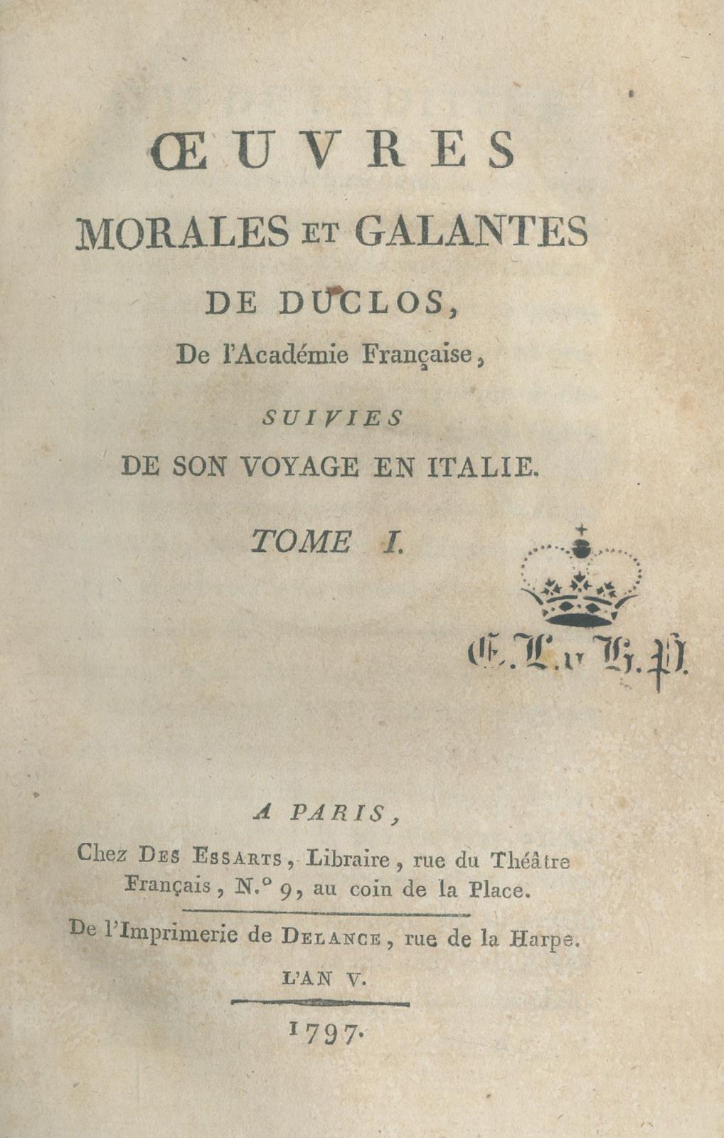 (Caylus,A.C.Ph. de u. C.P. Jolyot de  Crébillon). | Bild Nr.7