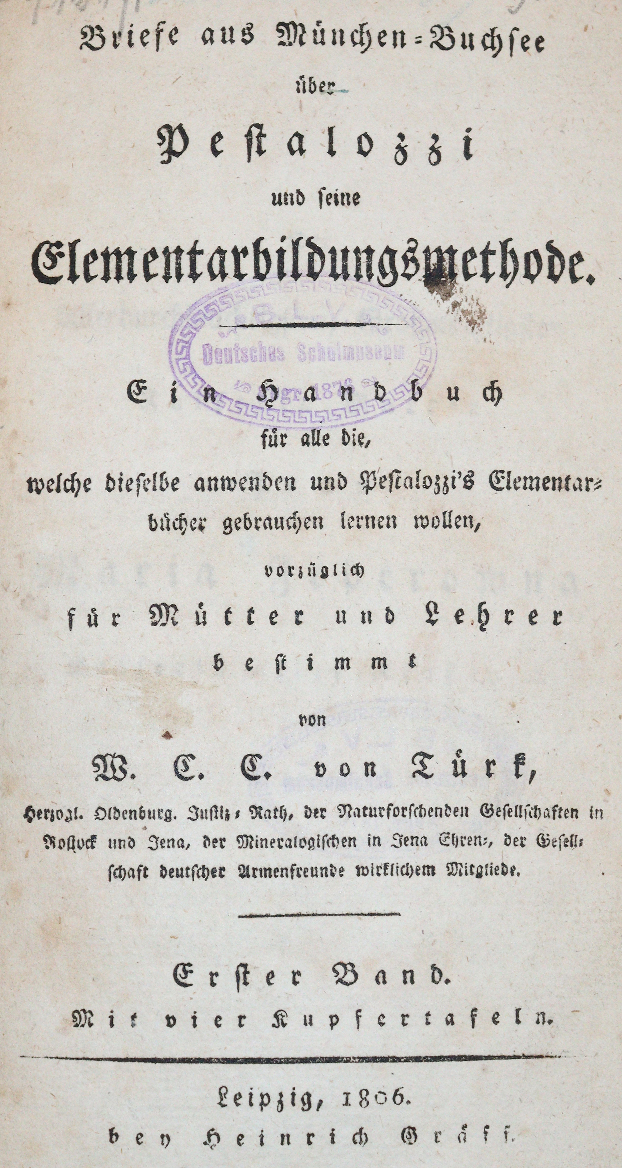 Türk,W.C.C.v. | Bild Nr.1