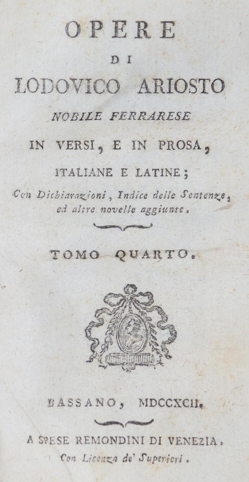 Ariosto,L. | Bild Nr.1