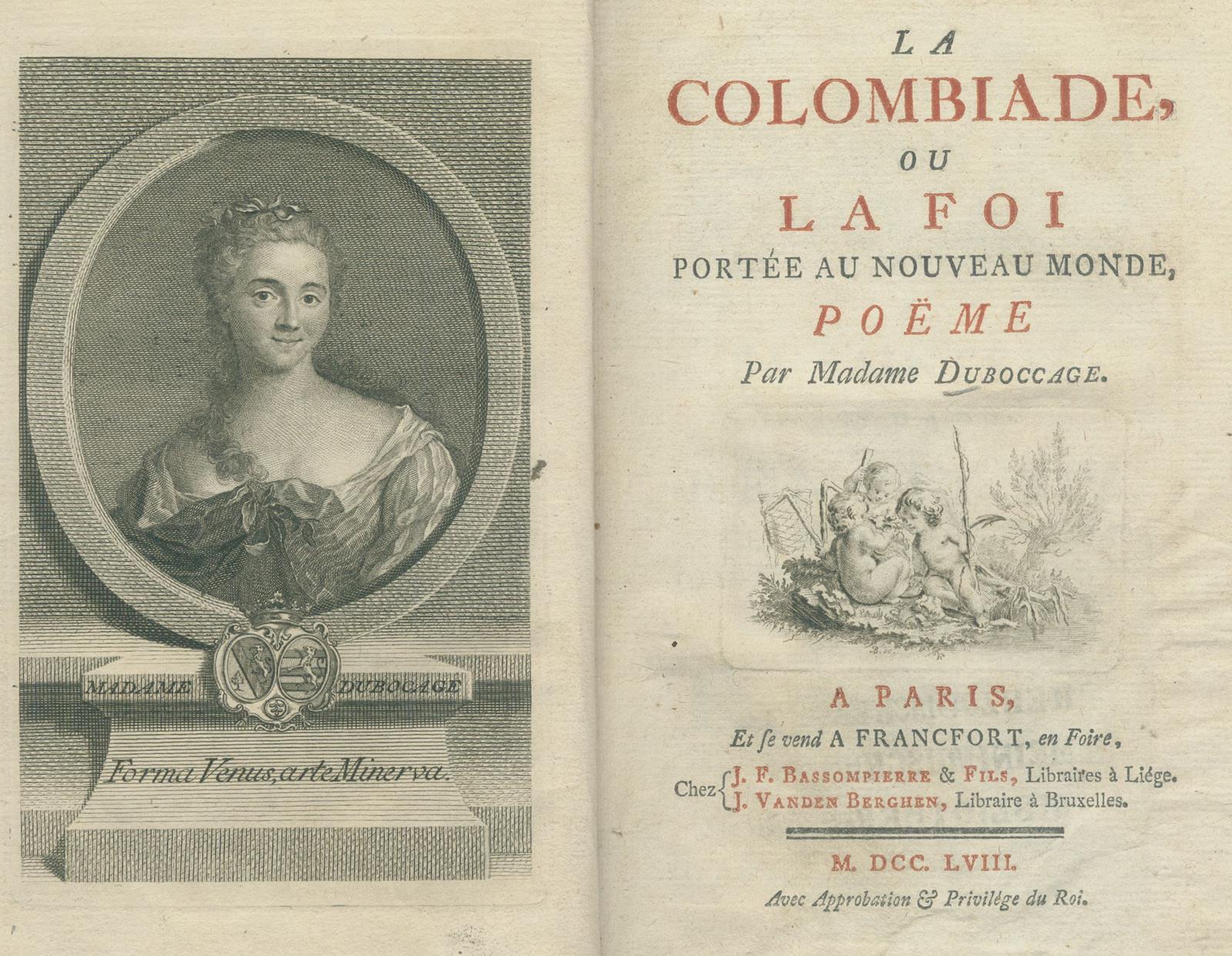 Du Bocage, (Maria-Anne Le Page). | Bild Nr.1