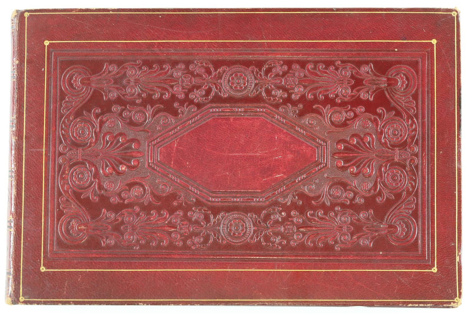 Rotbraunes Leder-Album | Bild Nr.1