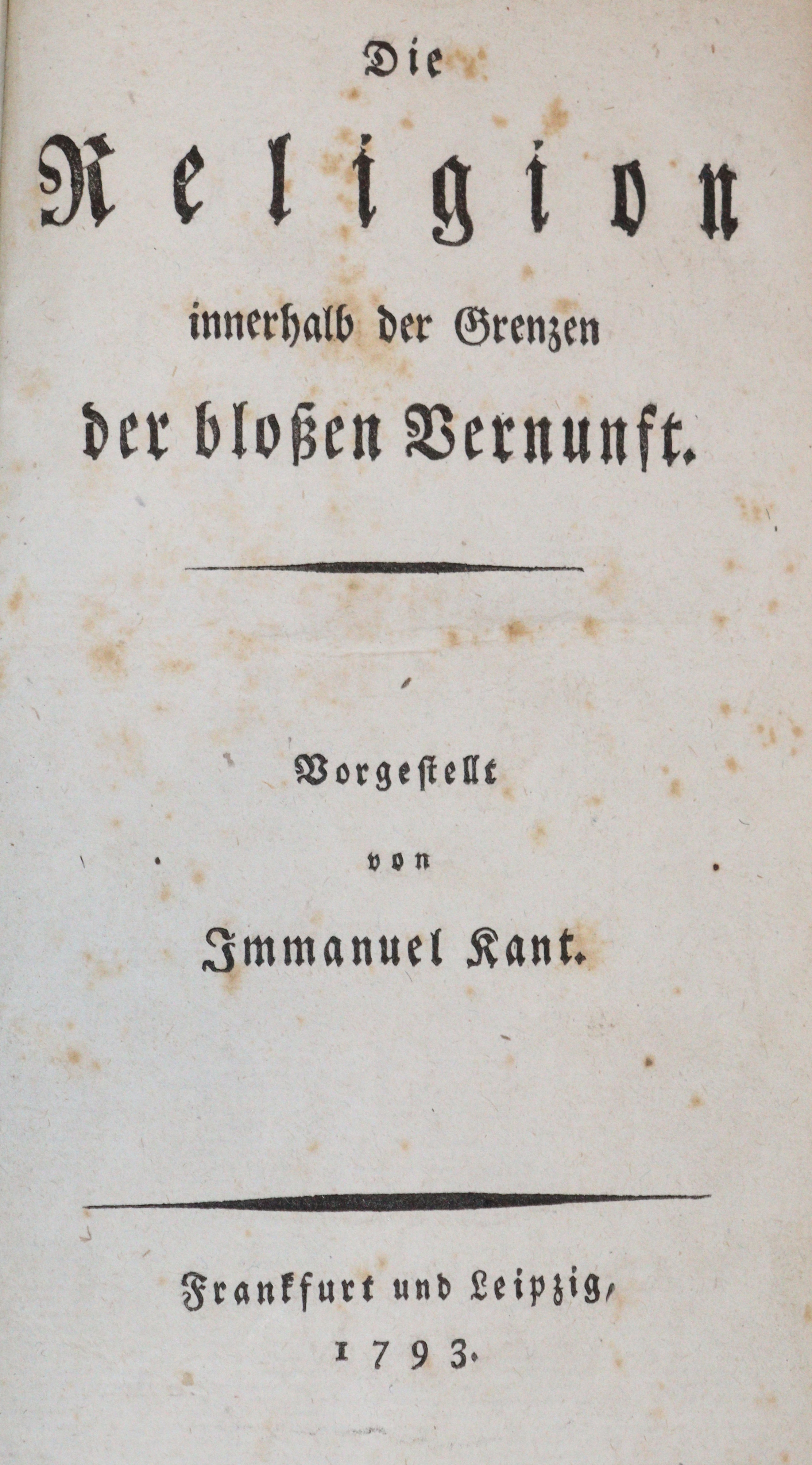 Kant,I. | Bild Nr.1