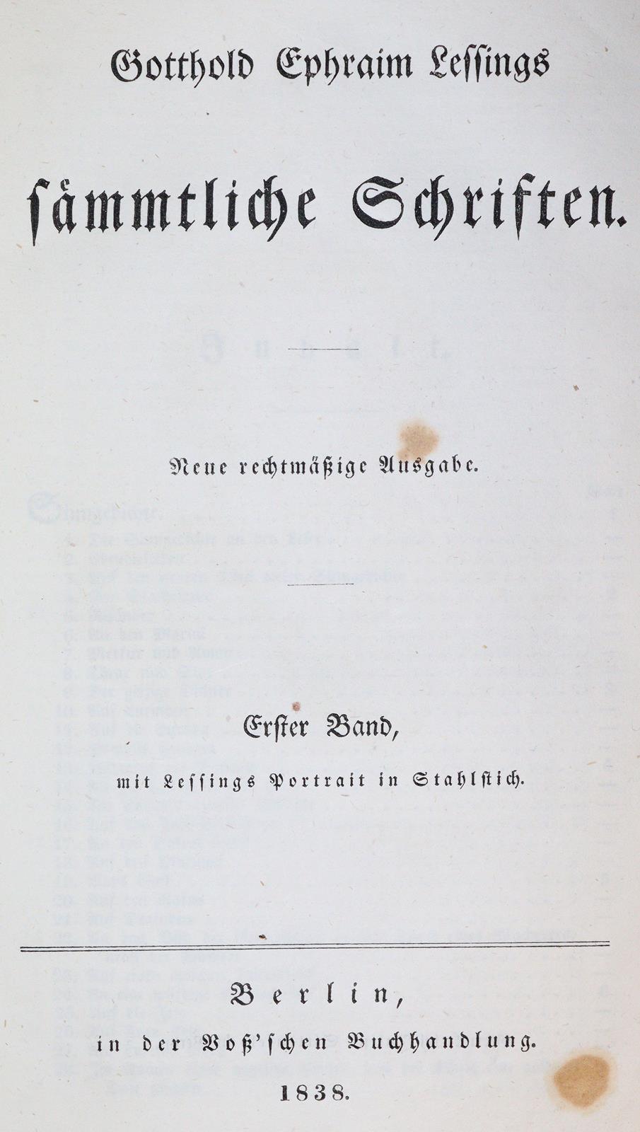 Lessing,G.E. | Bild Nr.1