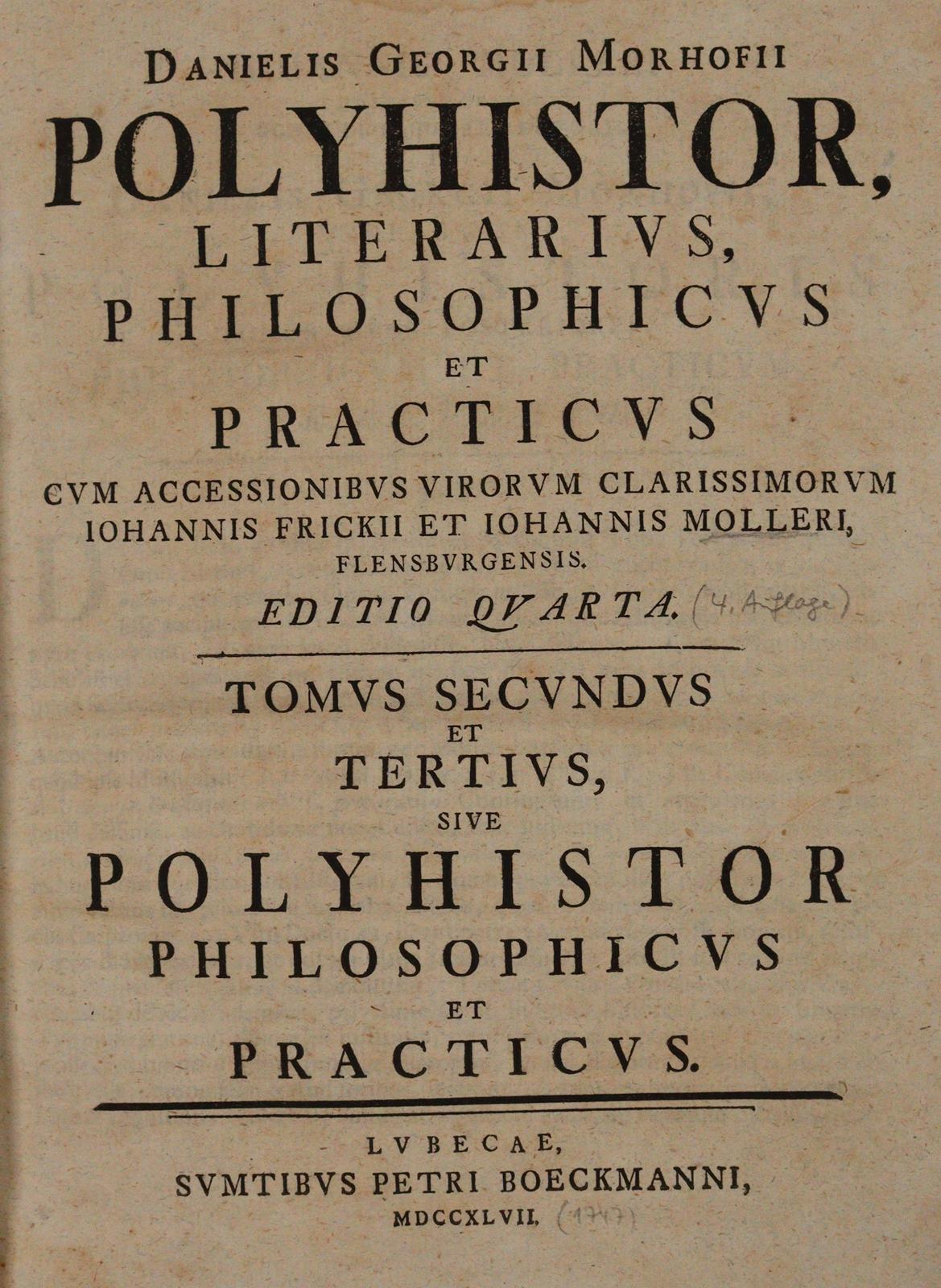 Morhof,D.G. | Bild Nr.1